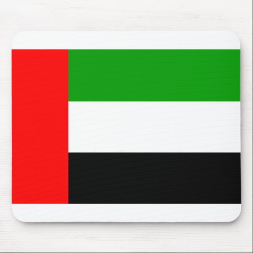 Flag of United Arab Emirates Mouse Pad