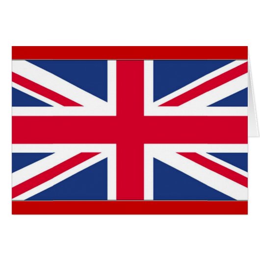 Flag of United Kingdom Cards (Front Horizontal)