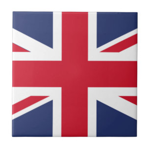 Flag of United Kingdom Ceramic Tile