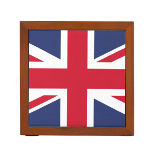 Flag of United Kingdom Desk Organizer
