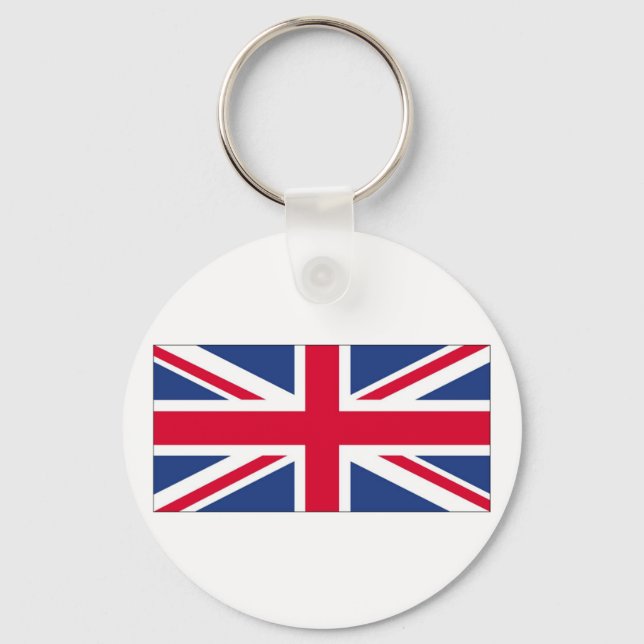 Flag of United Kingdom Keychain (Front)