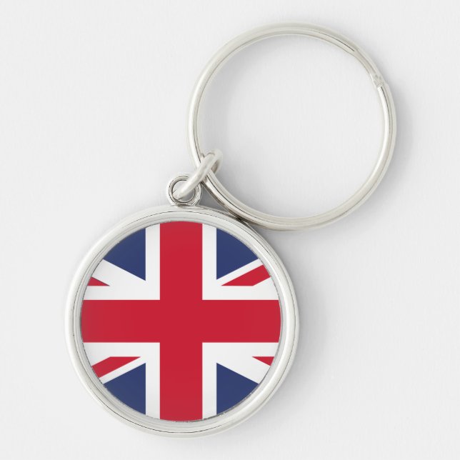Flag of United Kingdom Keychain (Front)