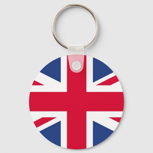 Flag of United Kingdom Keychain (Front)