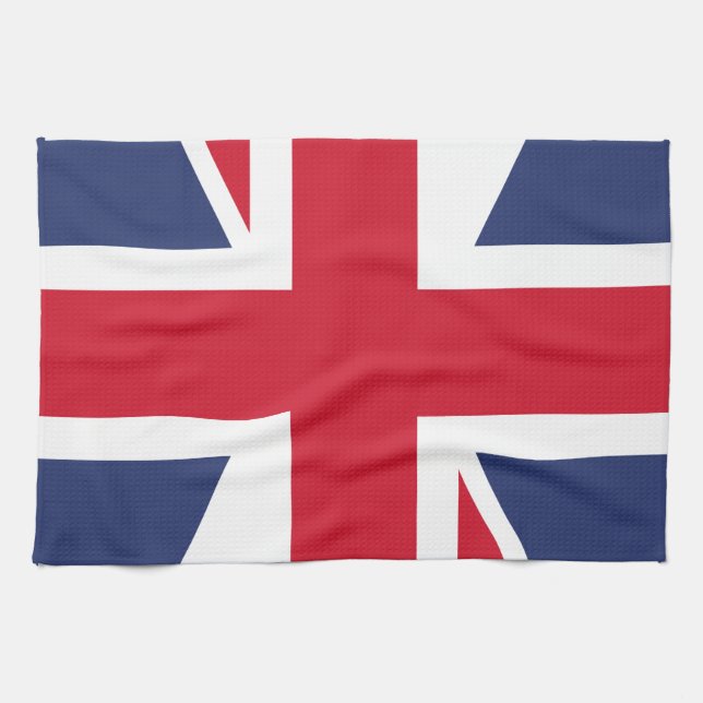Flag of United Kingdom Kitchen Towel (Horizontal)
