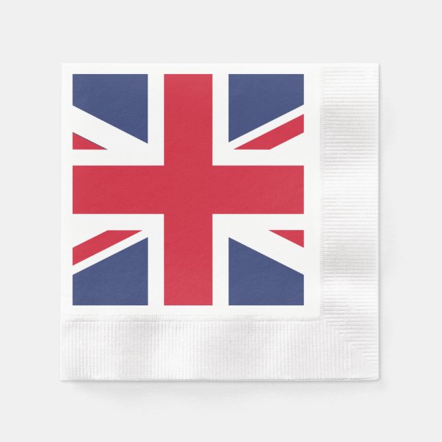 Flag of United Kingdom Napkins (Front)