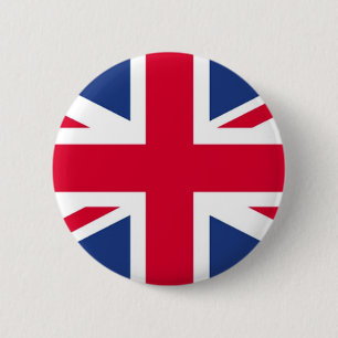 Flag of United Kingdom Pinback Button
