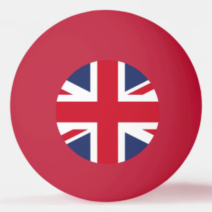 Flag of United Kingdom Ping Pong Ball