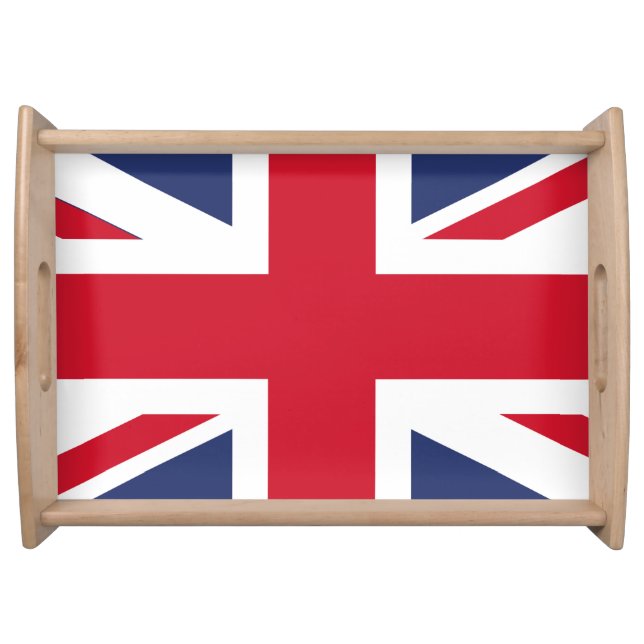 Flag of United Kingdom Serving Tray (Front)