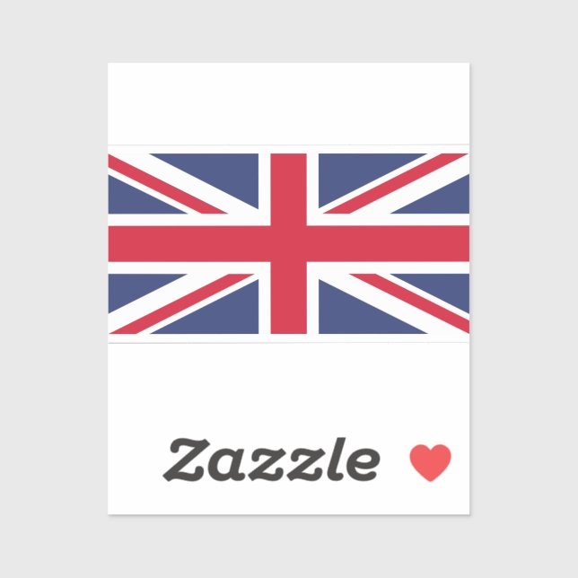 Flag of United Kingdom Sticker (Sheet)