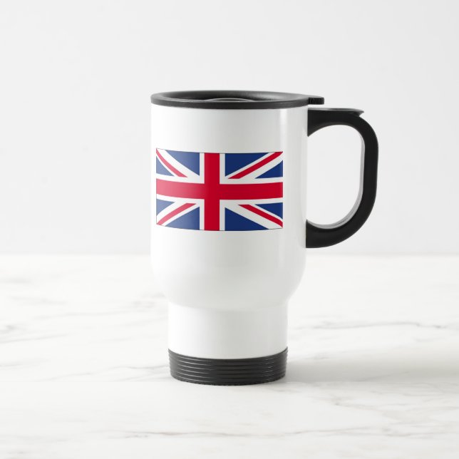 Flag of United Kingdom Travel Mug (Right)