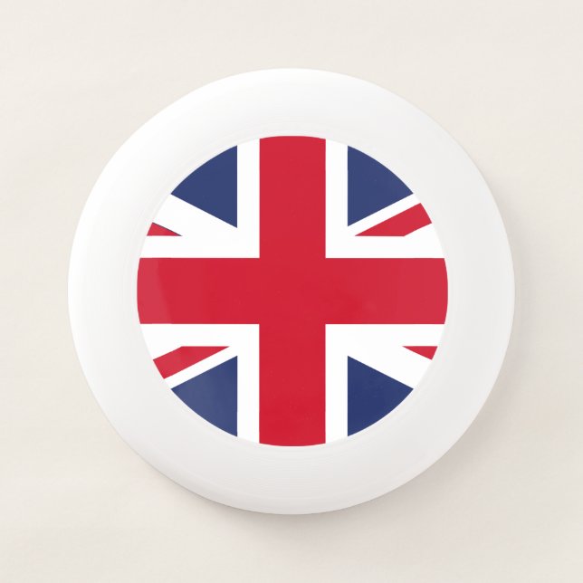 Flag of United Kingdom Wham-O Frisbee (Front)