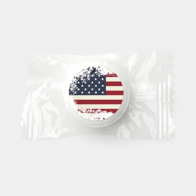 Flag of United States Life Saver® Mints (Front)