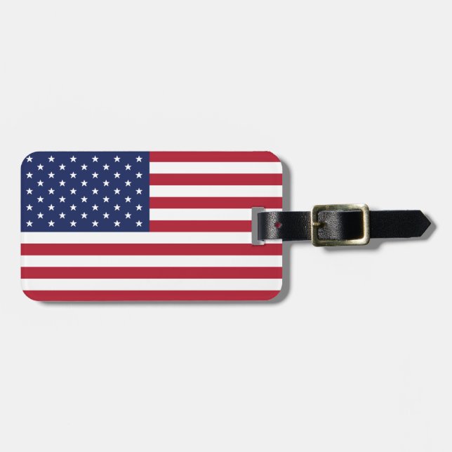 Flag of United States Luggage Tag (Front Horizontal)