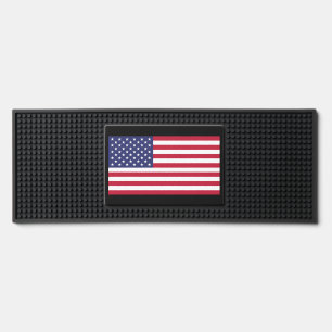 Flag of United States of America Bar Mat