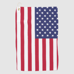 Flag of United States of America Golf Towel