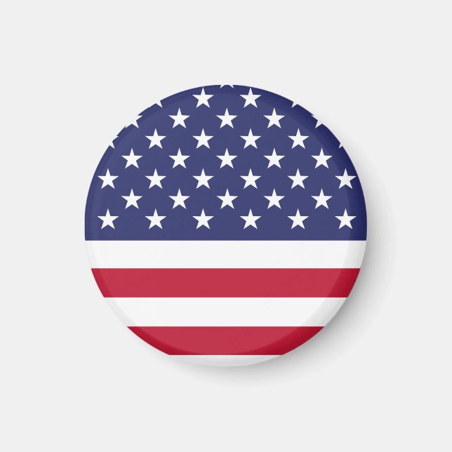 Flag of United States of America Magnet (Front)