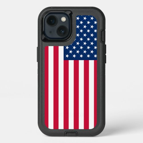 Flag of United States of America _ Patriotic iPhone 13 Case