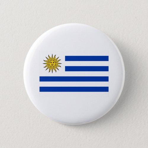 Flag of Uruguay Button