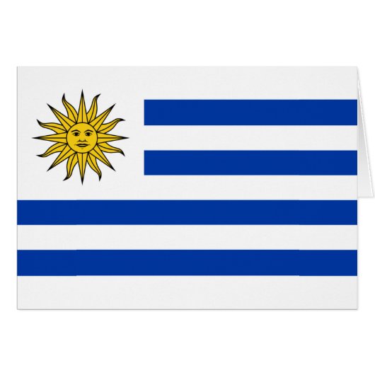 Flag of Uruguay Cards (Front Horizontal)