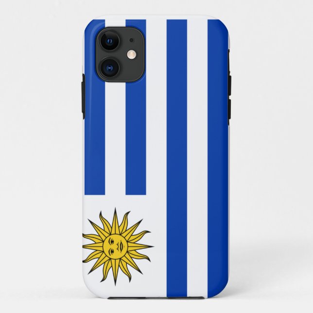 Flag of Uruguay Case-Mate iPhone Case (Back)