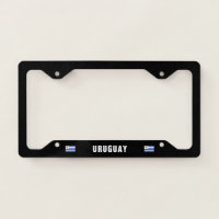 Flag of Uruguay License Plate Frame