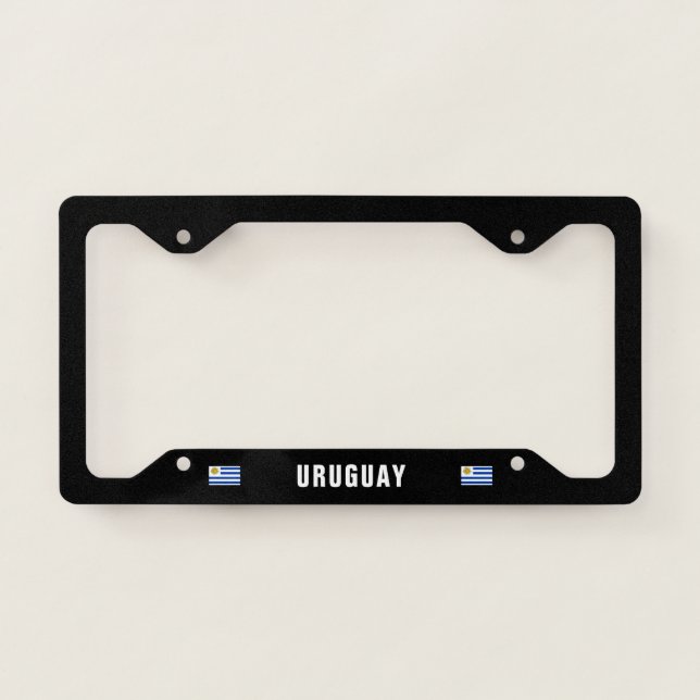 Flag of Uruguay License Plate Frame (Front)