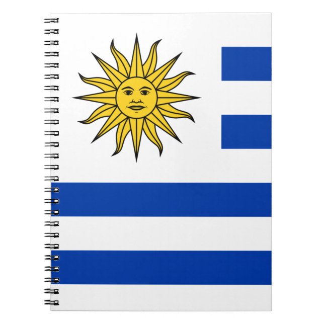 Flag of Uruguay Notebook (Front)