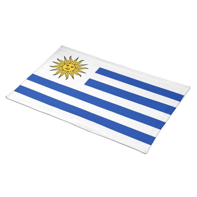 Flag of Uruguay Placemat (On Table)
