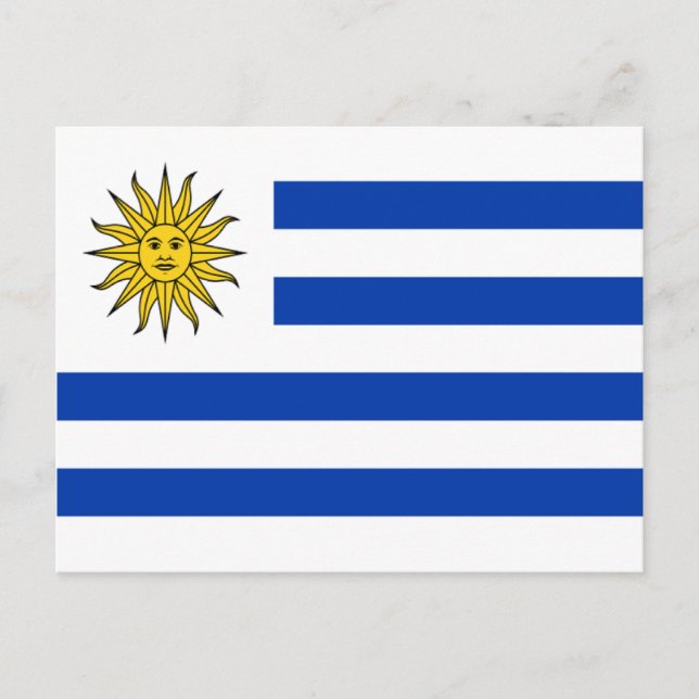 Flag of Uruguay Postcard (Front)