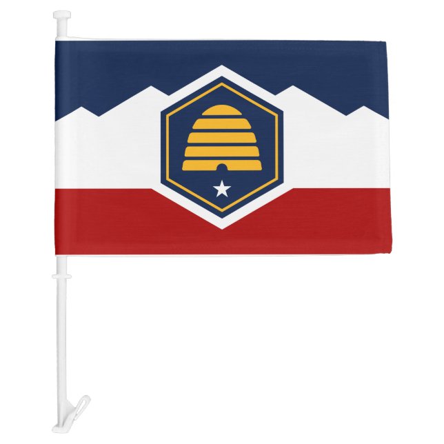 Flag of Utah (Beehive Flag) (Front)