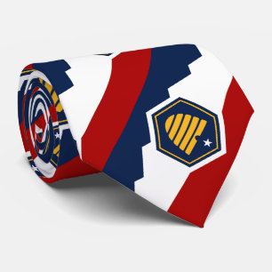 Flag of Utah (Beehive Flag) Neck Tie