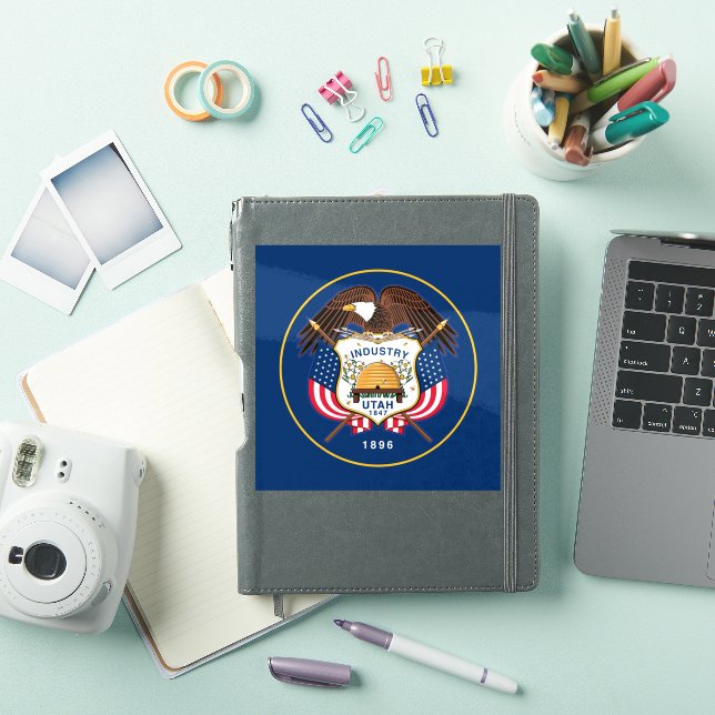 Flag of Utah Sticker (iPad Cover)
