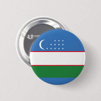Flag of Uzbekistan Button