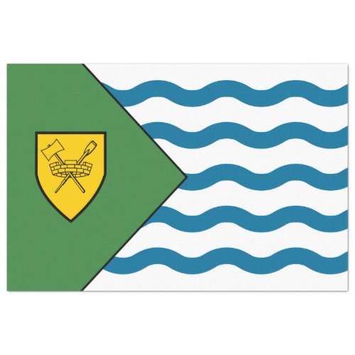 Flag of Vancouver British Columbia Canada Tissue Paper