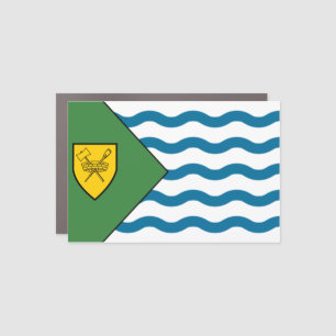 Flag of Vancouver, British Columbia Car Magnet