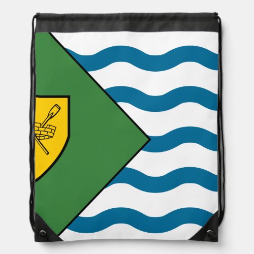 Flag of Vancouver British Columbia Drawstring Bag