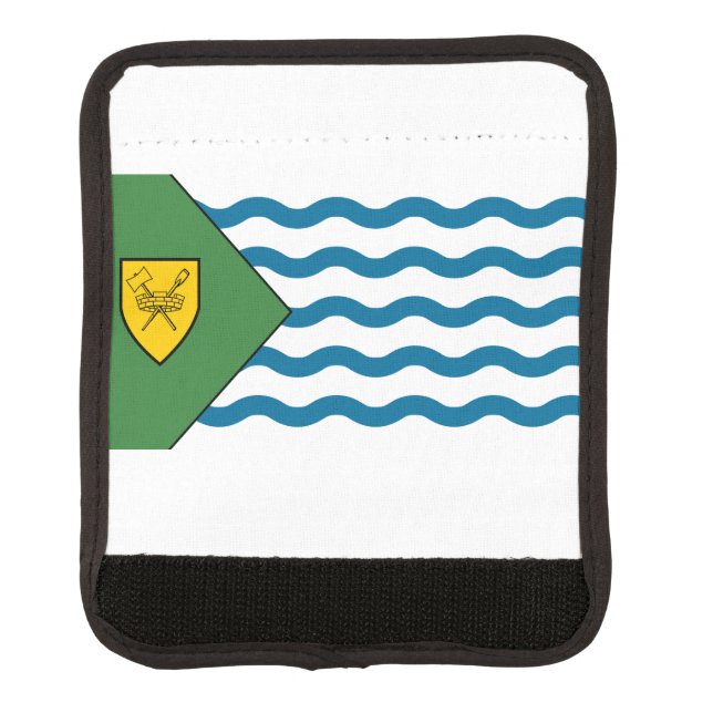 Flag of Vancouver, British Columbia Luggage Handle Wrap (Front)