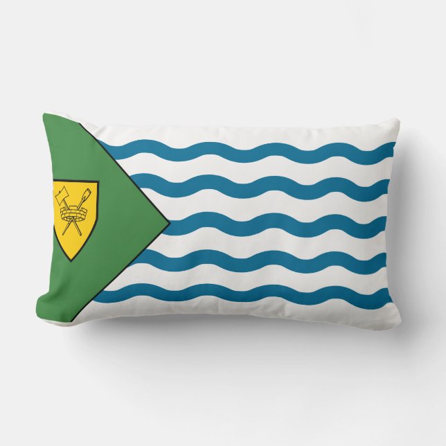 Flag of Vancouver, British Columbia Lumbar Pillow (Front)