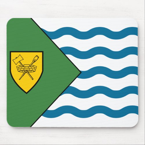 Flag of Vancouver British Columbia Mouse Pad