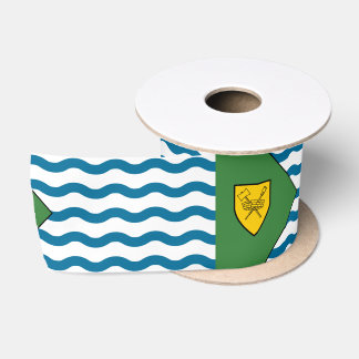 Flag of Vancouver, British Columbia Satin Ribbon