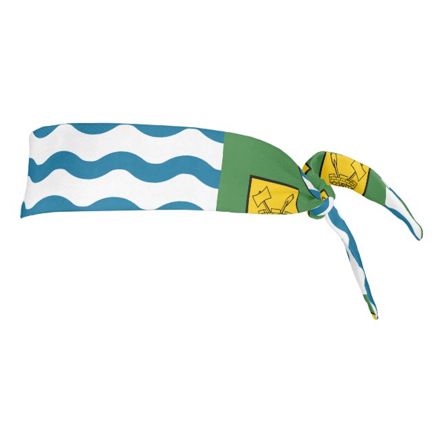 Flag of Vancouver, British Columbia Tie Headband (Rotate 90)