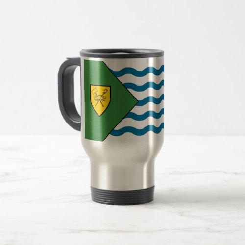 Flag of Vancouver British Columbia Travel Mug