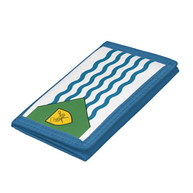 Flag of Vancouver, British Columbia Trifold Wallet (Bottom)