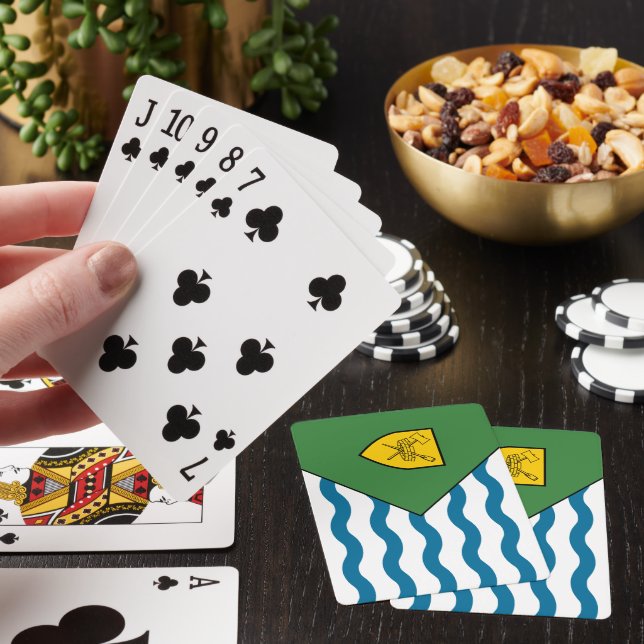 Flag of Vancouver - Canada Poker Cards (In Situ)