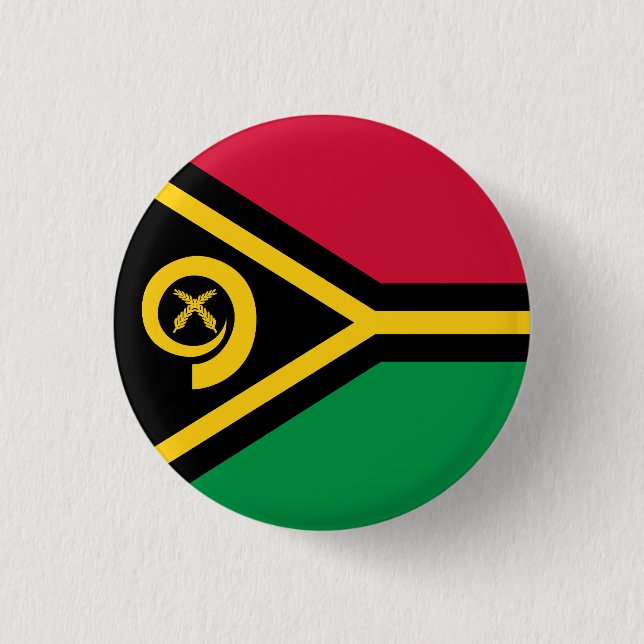 Flag of Vanuatu Button (Front)