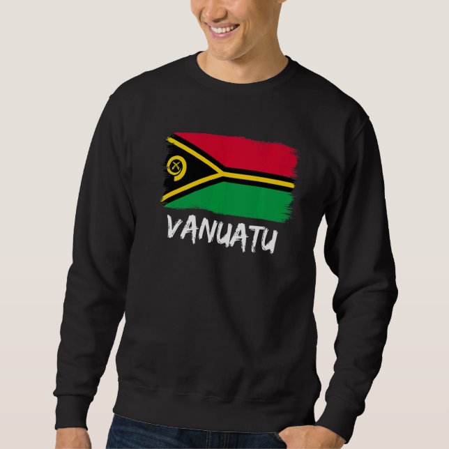 Flag Of Vanuatu Sweatshirt (Front)
