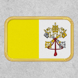Flag of Vatican City Patch