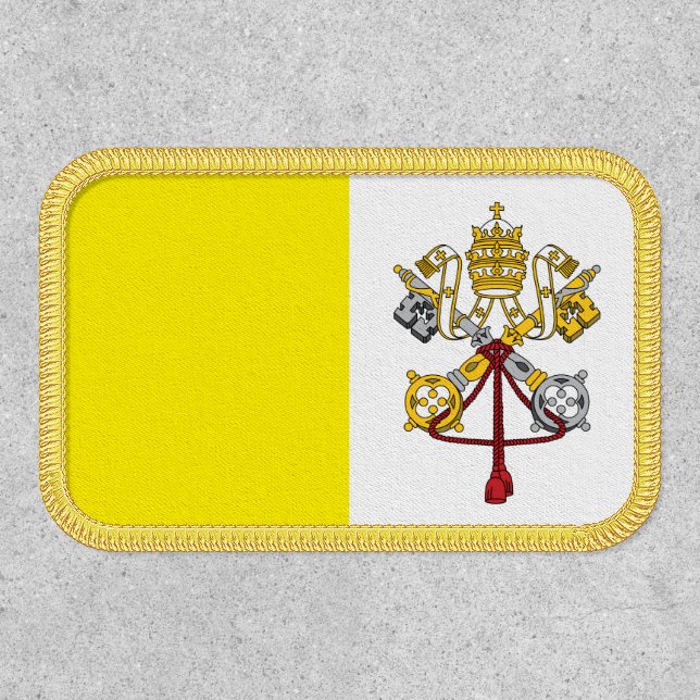 Flag of Vatican City Patch (Front)