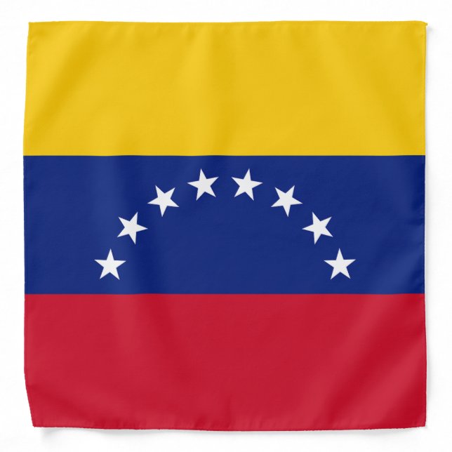 Flag of Venezuela Bandana (Front)