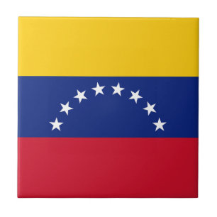 Flag of Venezuela Ceramic Tile